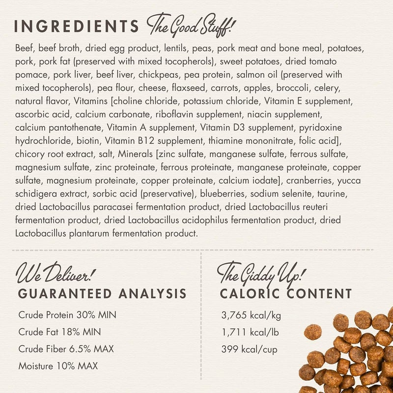 Fromm Four-Star Nutritionals Beef Frittata Veg Dog Food - Premium Dry Dog Food - Beef Recipe - 4 lb - Image 4